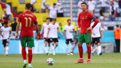 قرار إداري يبعد رونالدو عن مباراة البرتغال ضد سويسرا في دوري الأمم الأوروبية