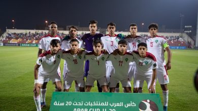 منتخب أقل من 20 سنة ينهزم أمام مصر في ربع نهائي كأس العرب للشباب