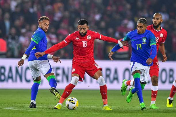 تونس تتعرض لخسارة ثقيلة أمام البرازيل في مباراة ودية استعدادا للمونديال