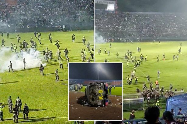 مقتل 127 مشجعا في مباراة كرة قدم بالدوري الأندونيسي