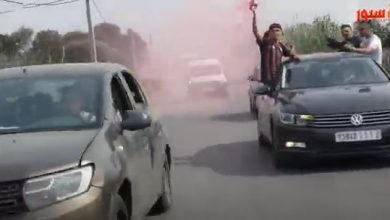 بالفيديو : كورطيج كبير لجماهير الجيش بالسيارات احتفالا بخروج المعتقلين