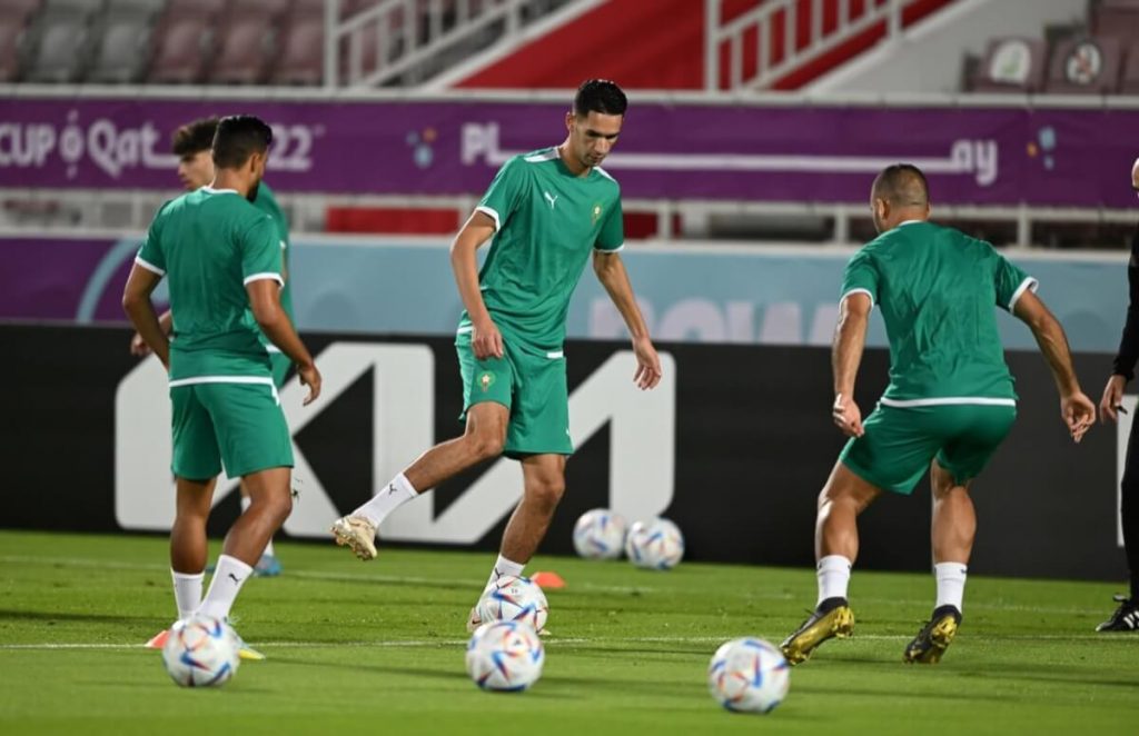 المنتخب الوطني يبدأ تحضيراته لمواجهة كرواتيا في كأس العالم "قطر 2022"