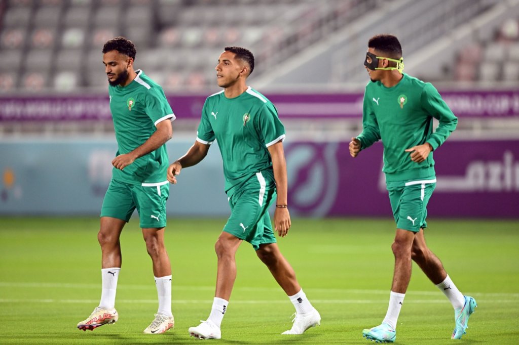 بالصور.. لقطات من أول حصة تدريبية للمنتخب الوطني في قطر استعدادا للمشاركة في كأس العالم
