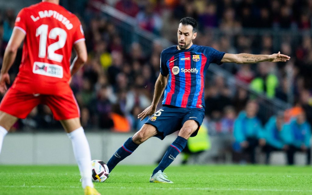 برشلونة يفوز على ألميريا في وداعية بيكيه