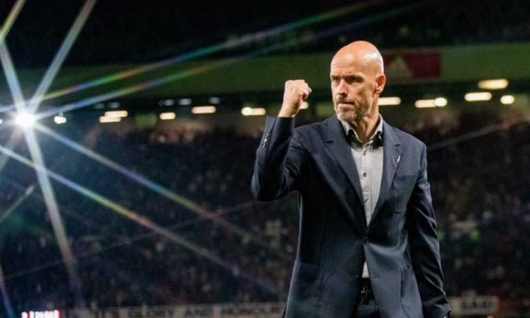 تين هاج يحذر رونالدو من التراخي بسبب كأس العالم تين هاج يحذر رونالدو من التراخي بسبب كأس العالم