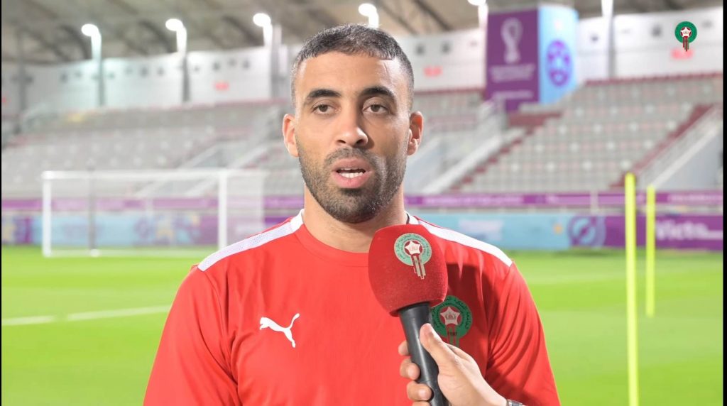 عبد الرزاق حمد الله : الأجواء رائعة في معسكر المنتخب.. ونحن قادرون على التأهل إلى الدور الموالي في المونديال