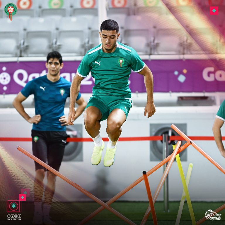 بالفيديو : الحصة التدريبية لأسود الأطلس استعدادا لمواجهة كندا