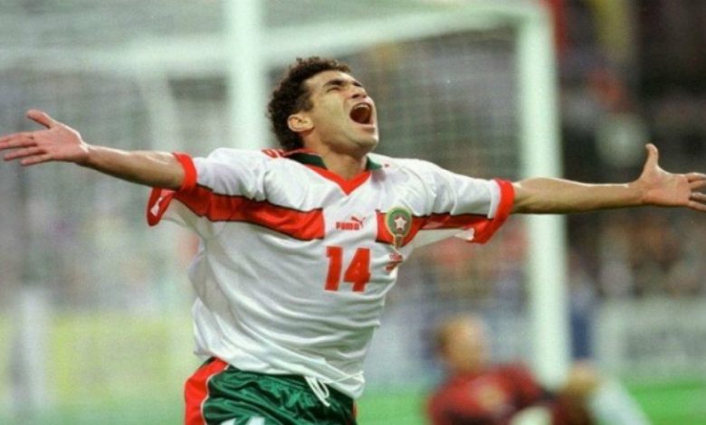 "فلاش باك" قائمة هدافي المنتخب المغربي في كأس العالم