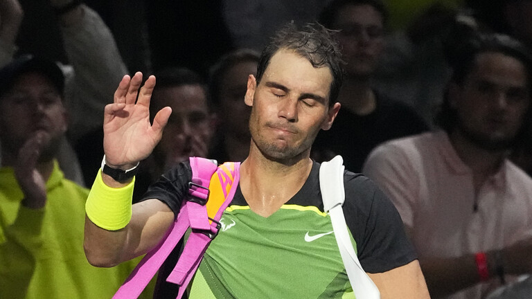 نادال يودع دورة "باريس-بيرسي" للتنس