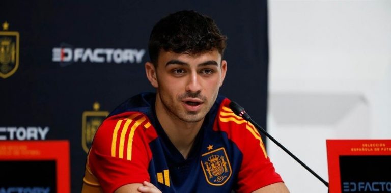 بيدري يكشف طموحاته في المونديال