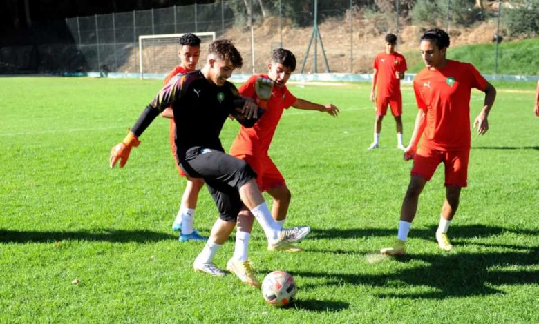 منتخب أقل من 17 سنة ينهي تحضيراته لمواجهة تونس في بطولة شمال أفريقيا