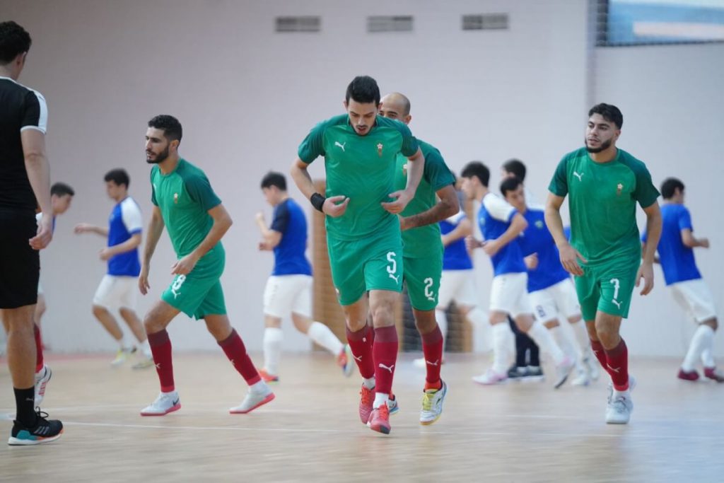 منتخب الفوتسال يفوز على اوزبكستان في مباراة ودية