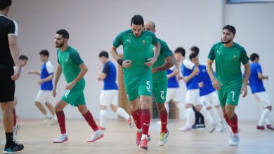 منتخب الفوتسال يفوز على اوزبكستان في مباراة ودية