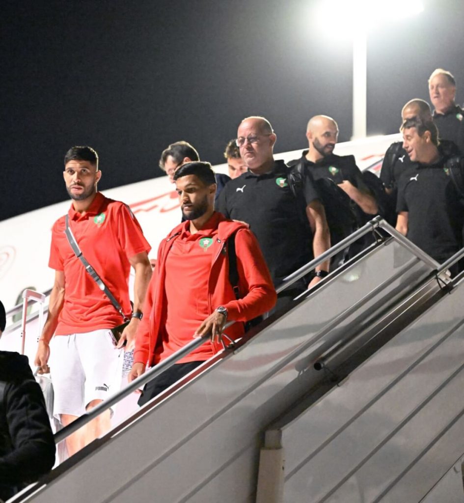 وصول بعثة المنتخب الوطني إلى قطر تمهيدا للمشاركة في كأس العالم