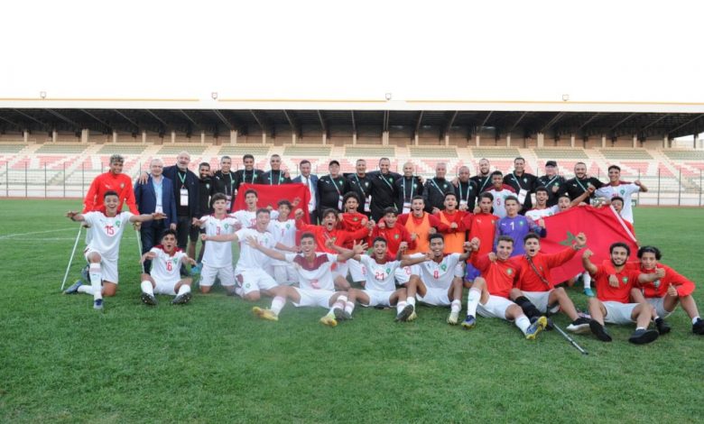 المنتخب المغربي لاقل من 17 سنة يتأهل لكأس افريقيا بالجزائر