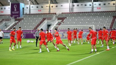 المنتخب الوطني يخوض حصته التدريبية الثانية في قطر استعدادا للمشاركة في المونديال