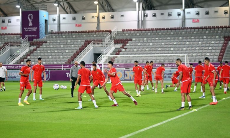 المنتخب الوطني يخوض حصته التدريبية الثانية في قطر استعدادا للمشاركة في المونديال