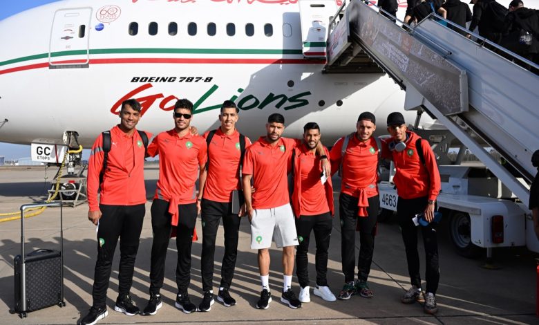 بعثة المنتخب الوطني تطير إلى قطر استعدادا للمشاركة في المونديال