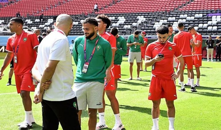 ابو خلال و الشاعر جاهزان لمباراة بلجيكا