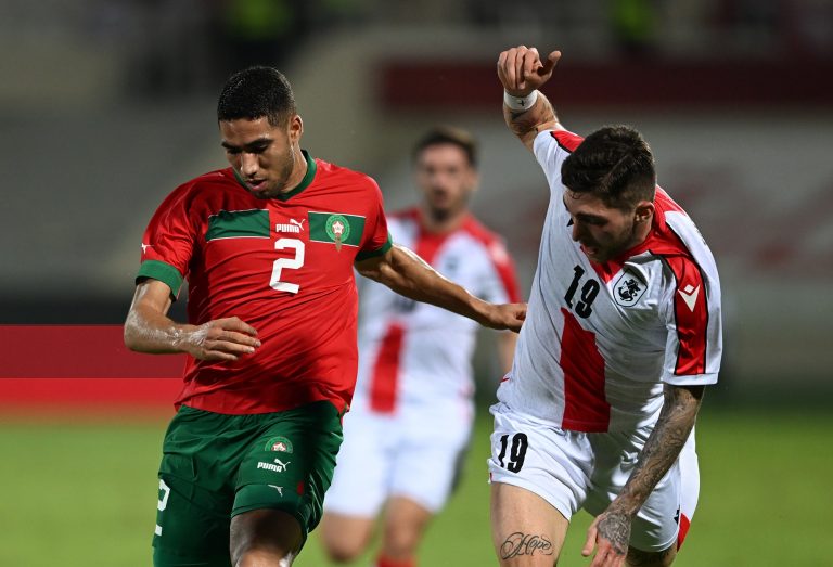 المنتخب الوطني يفوز وديا على جورجيا في آخر محك اعدادي قبل المشاركة في كأس العالم