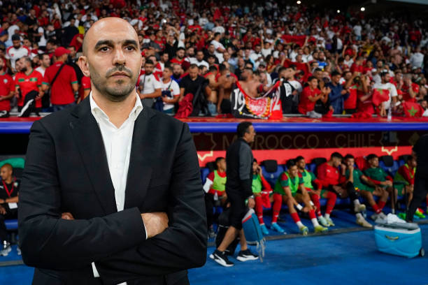 الركراكي وسايس يعقدان مؤتمرا صحفيا قبل مواجهة كرواتيا في المونديال