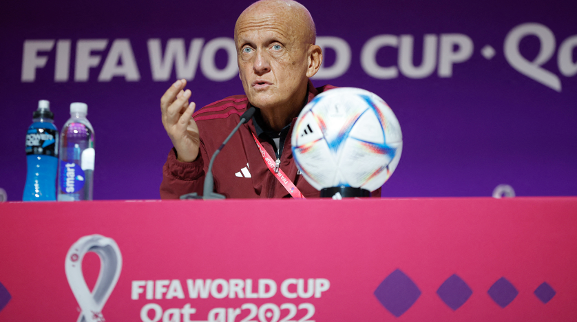 بييرلويجي كولينا يعلق على المدة الطويلة للوقت بدل الضائع