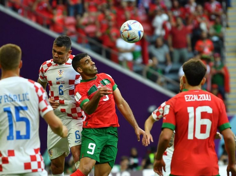 حمد الله يوجه رسالة إلى الجماهير المغربية بعد التعادل أمام كرواتيا في المونديال