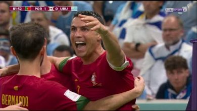 أهداف مباراة البرتغال 2-0 أوروغواي (كأس العالم)