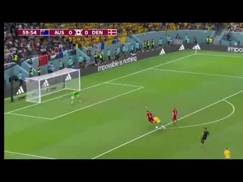 هدف مباراة أستراليا 1-0 الدنمارك (كأس العالم)