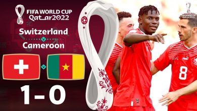 ملخص مباراة الكاميرون 0-1 سويسرا (كأس العالم)