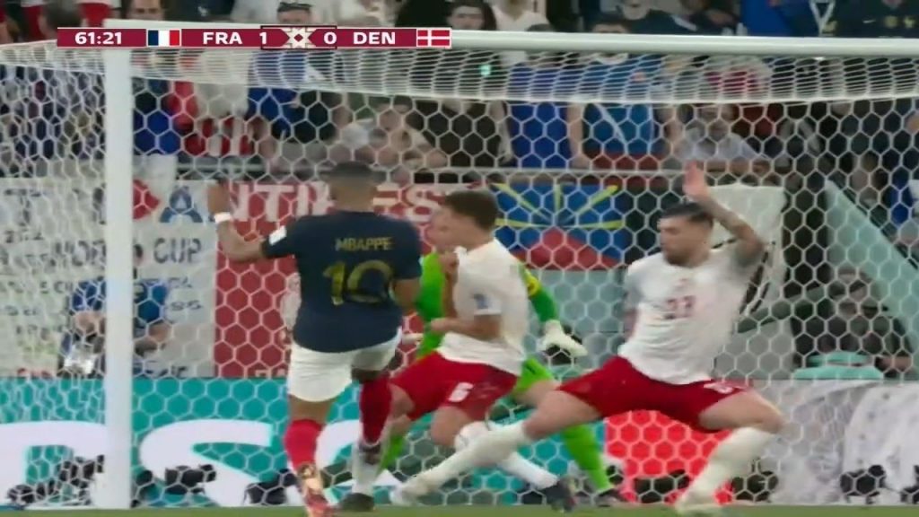 أهداف مباراة فرنسا 2-1 الدنمارك (كأس العالم)