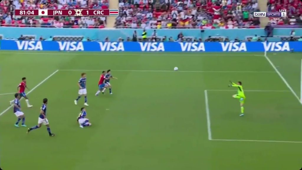 ملخص مباراة اليابان 0-1 كوستاريكا (كأس العالم)