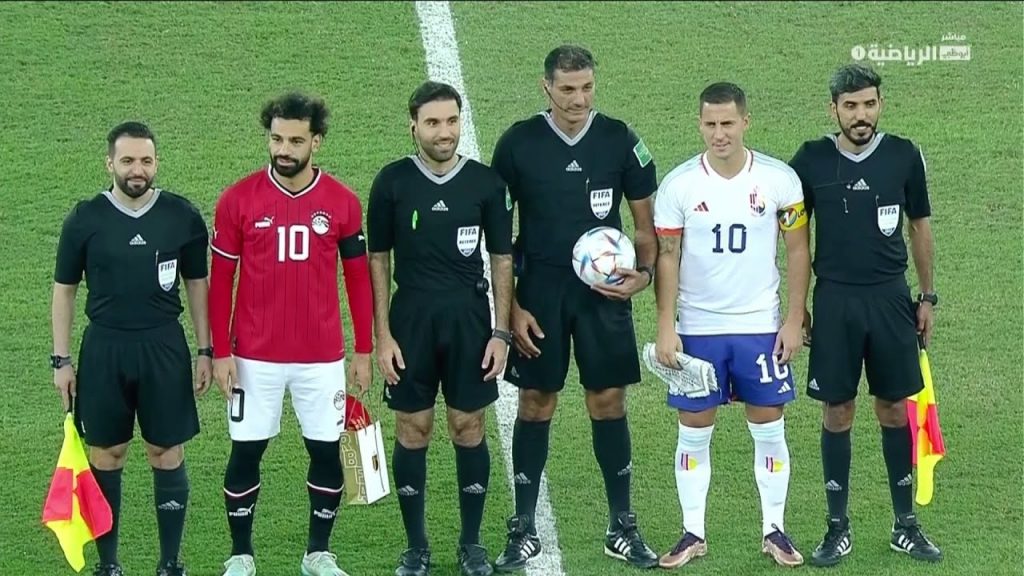 ملخص مباراة مصر 2-1 بلجيكا (مباراة ودية)