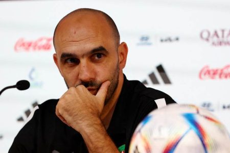 الركراكي : نعلم ما نريد ونعرف لمذا أتينا لهنا .. طموحنا كبير