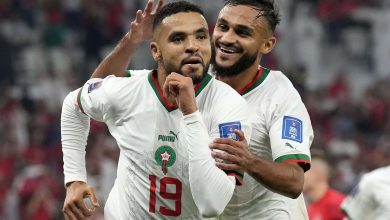 المنتخب المغربي ينهي الشوط الأول متقدما على البرتغال بهدف النصيري