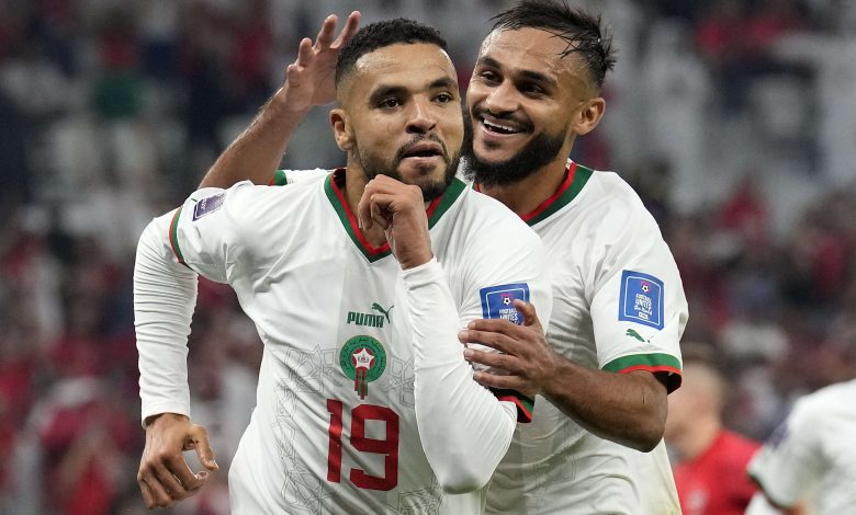 المنتخب المغربي ينهي الشوط الأول متقدما على البرتغال بهدف النصيري