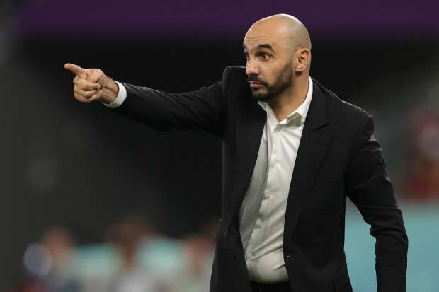 الركراكي : وصولنا لنصف النهائي لم يكن بالصدفة