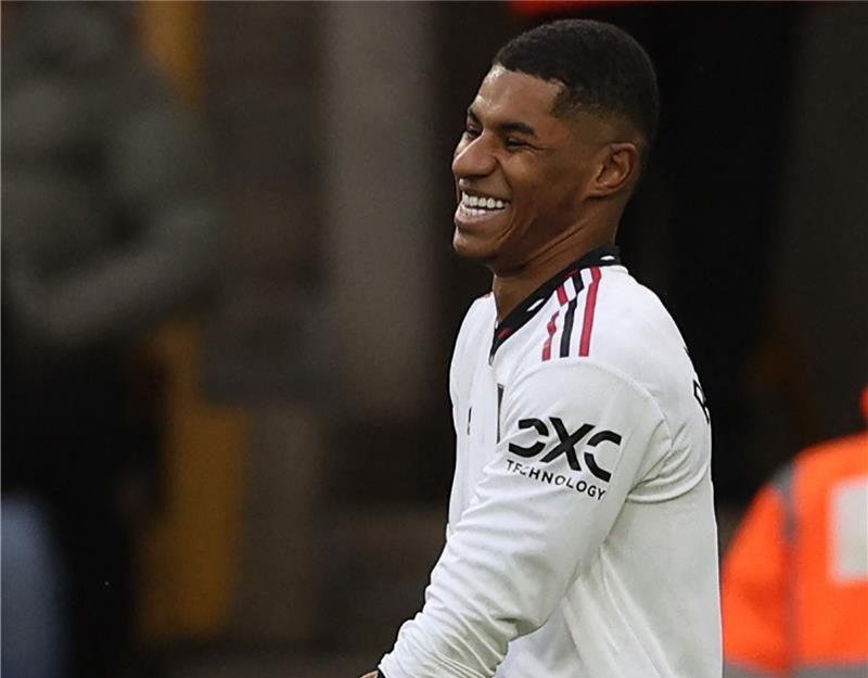 راشفورد يقود المان يونايتد للفوز على ولفرهامبتون