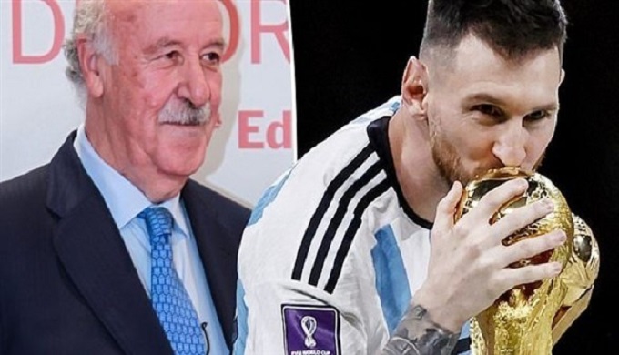 ديل بوسكي: ميسي أفضل لاعب قابلته في حياتي ديل بوسكي: ميسي أفضل لاعب قابلته في حياتي