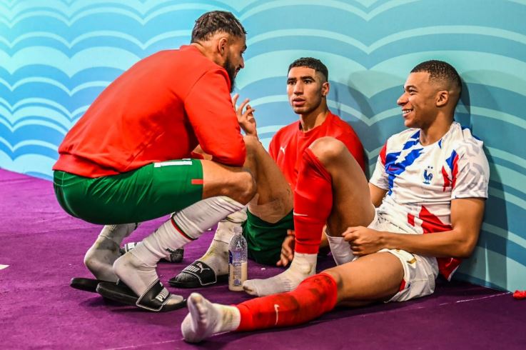 مبابي لحكيمي: لا تحزن يا أخي !