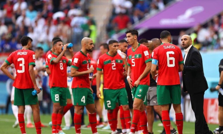 المنتخب المغربي يفرض التعادل السلبي على نظيره الاسباني في الشوط الأول