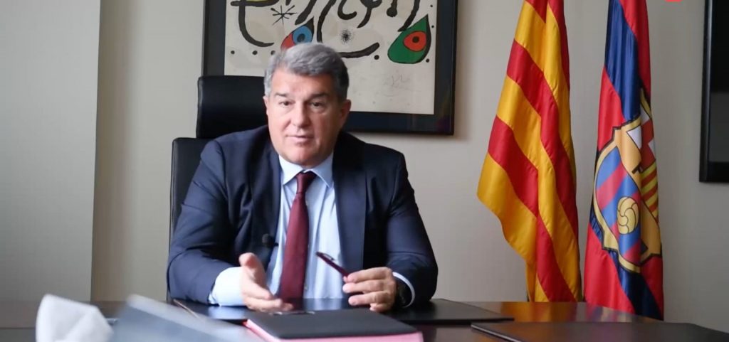 لابورتا يكشف مصير بوسكيتش مع برشلونة