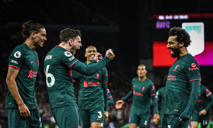 صلاح يقود ليفربول للفوز على أستون فيلا في الدوري الإنجليزي صلاح يقود ليفربول للفوز على أستون فيلا في الدوري الإنجليزي