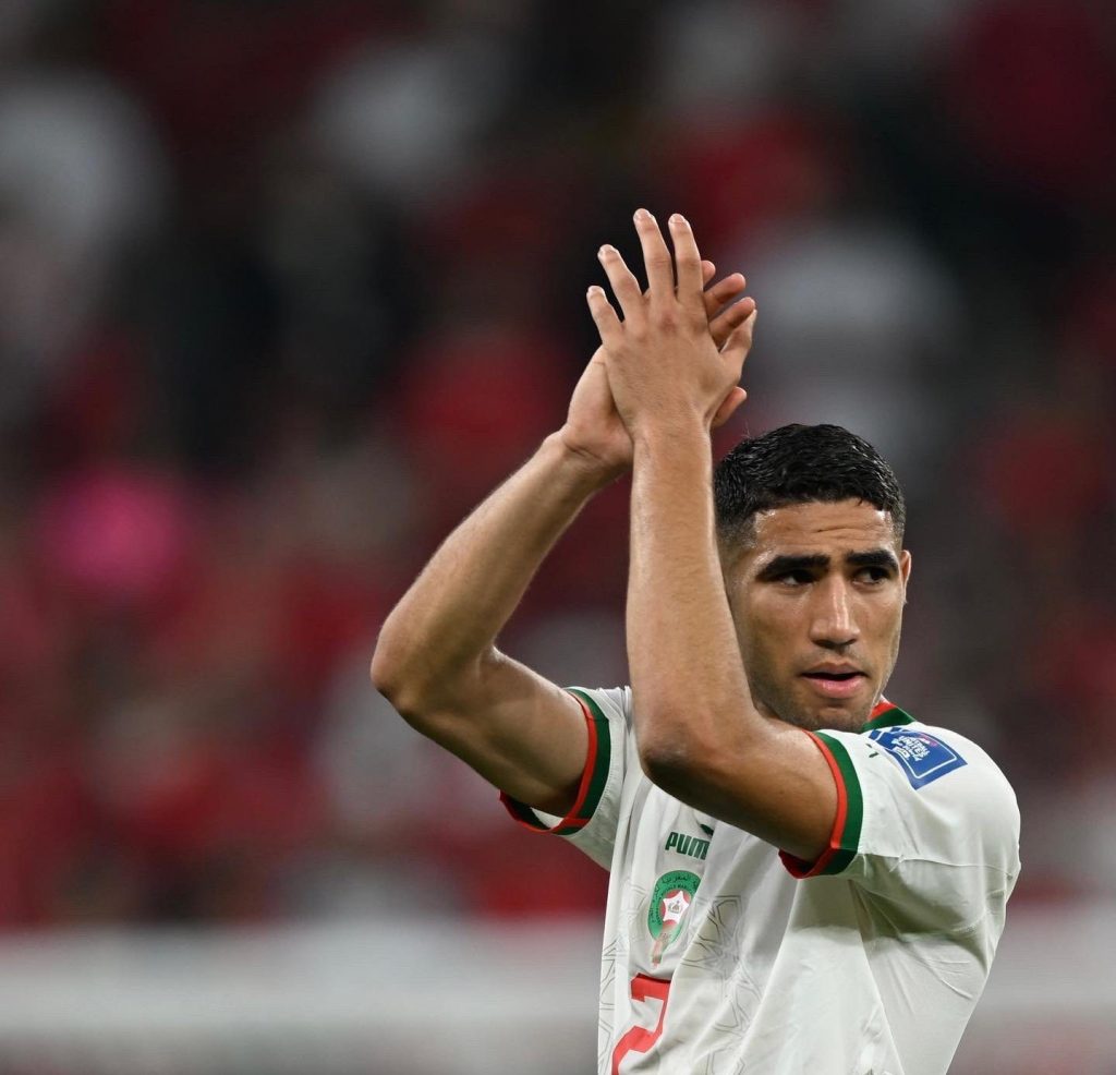 حكيمي : سنعود أقوى في قادم المنافسات لمنحكم المزيد من الأوقات السعيدة