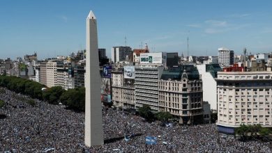 منع حافلة الأرجنتين من مواصلة سيرها في بوينس آيرس.. وإجلاء اللاعبين على متن طائرات هليكوبتر