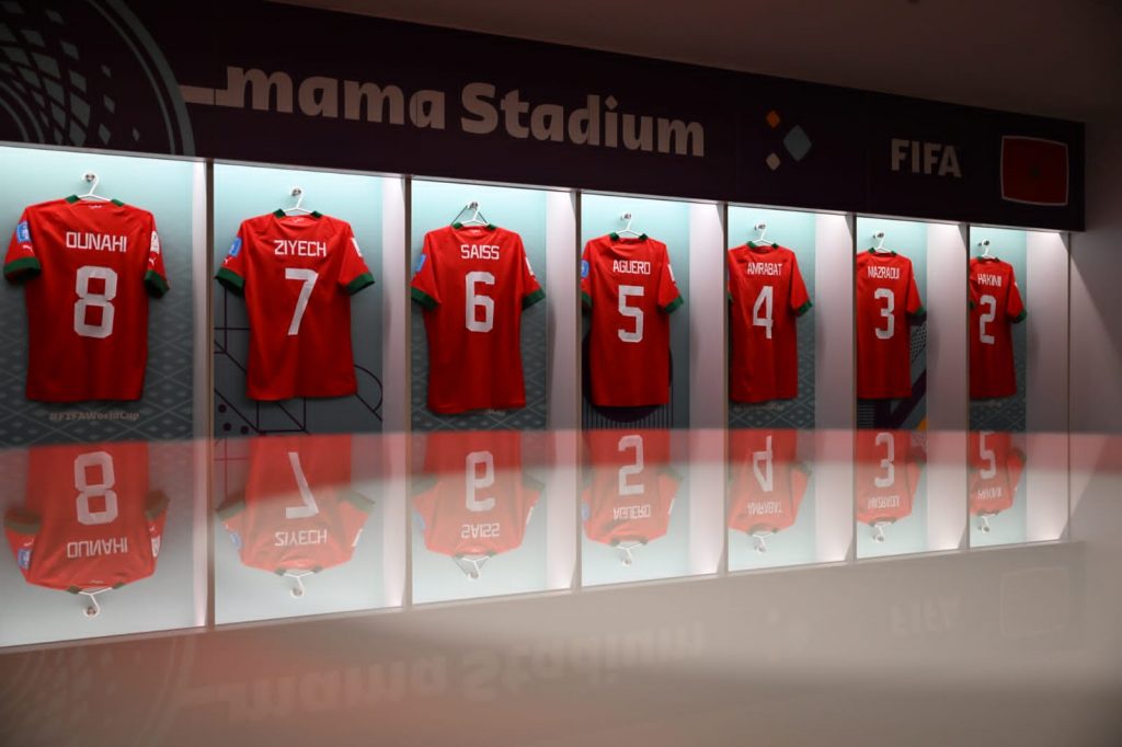 التشكيلة الرسمية للمنتخب الوطني المغربي امام البرتغال