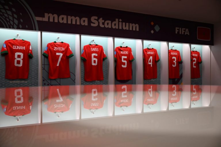 التشكيلة الرسمية للمنتخب الوطني المغربي امام البرتغال