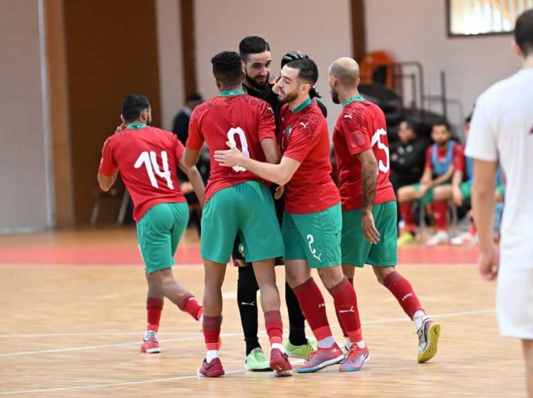 منتخب الفوتسال يجدد فوزه على لاتفيا في مباراة ودية