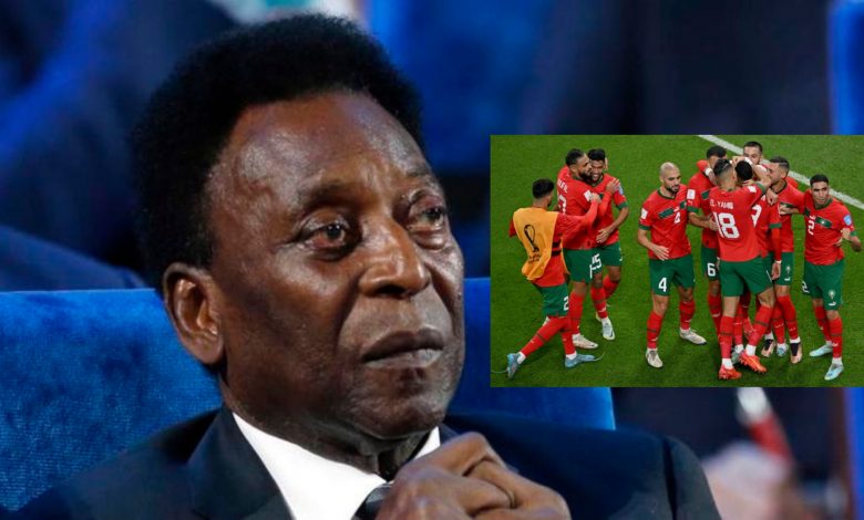 بيليه : أهنئ المنتخب المغربي على مساره المميز في المونديال.. من الرائع أن نرى إفريقيا تتألق بيليه : أهنئ المنتخب المغربي على مساره المميز في المونديال.. من الرائع أن نرى إفريقيا تتألق
