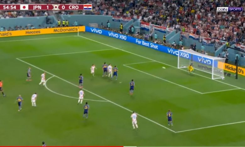 ملخص مباراة كرواتيا ضد اليابان في ثمن نهائي كأس العالم